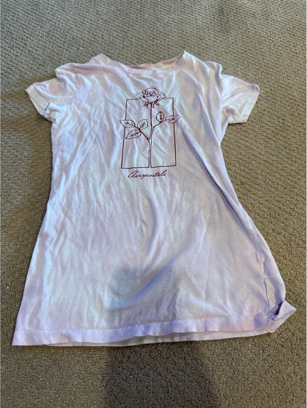 Aeropostale small rose shirt
